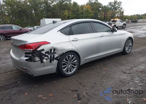 2017 Genesis G80 3.8 z USA, uszkodzony, nr VIN KMHGN4JE2HU188389
